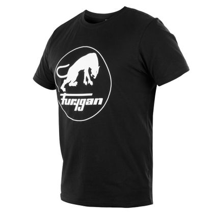 T-Shirt Furygan CORPO TS LOGO - Noir / Blanc