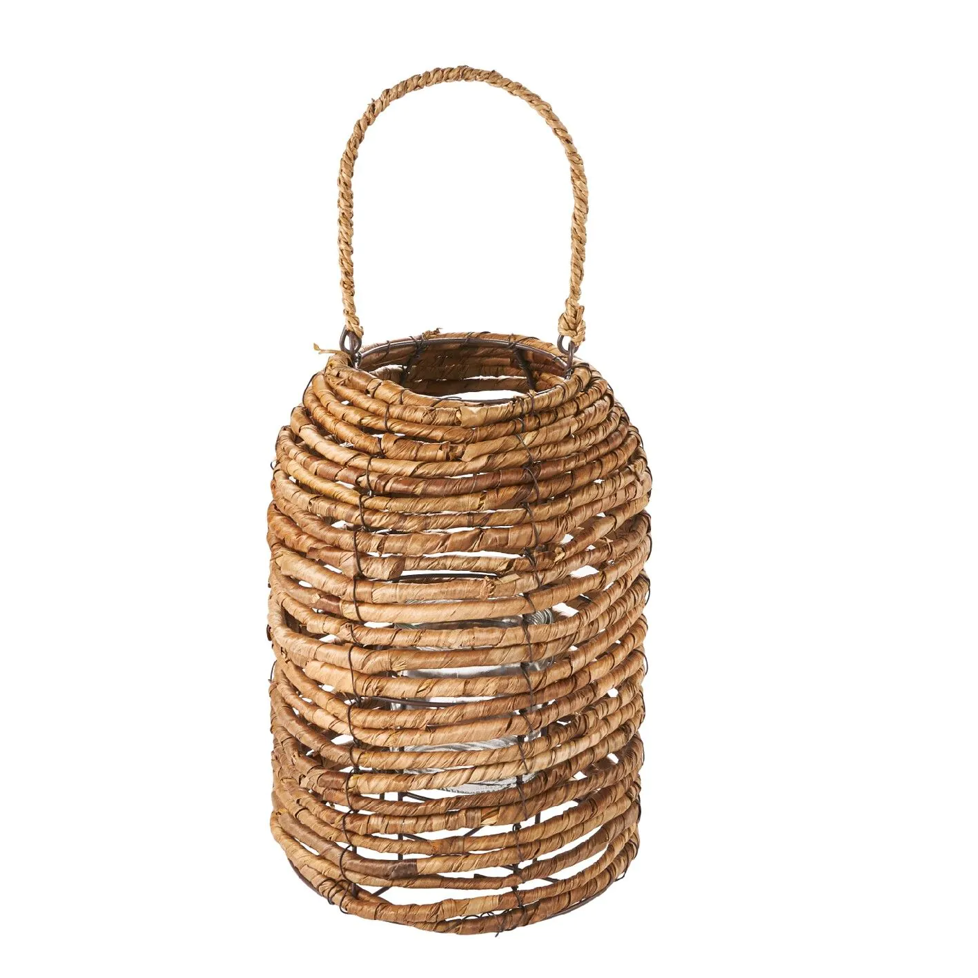Holz-Laterne Linxi, natur, 32 cm