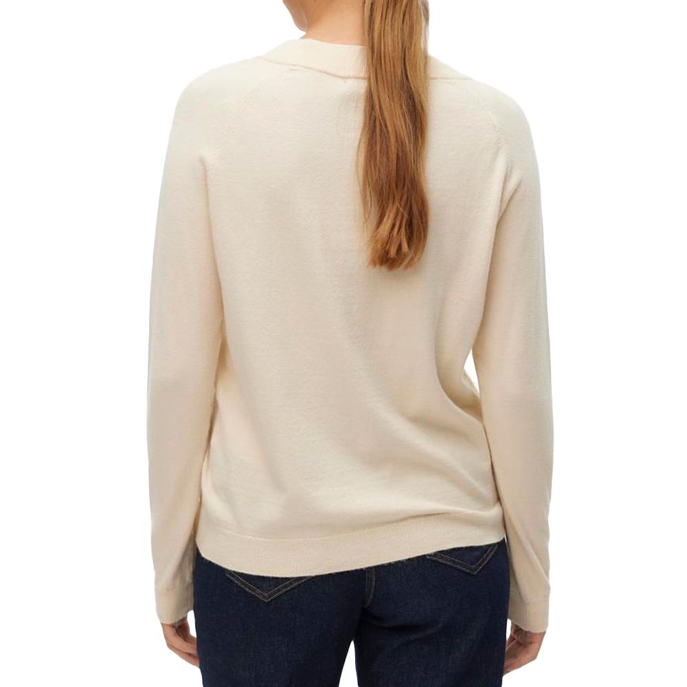 Vero Moda Pull Beige Femme Vero Moda Happiness
