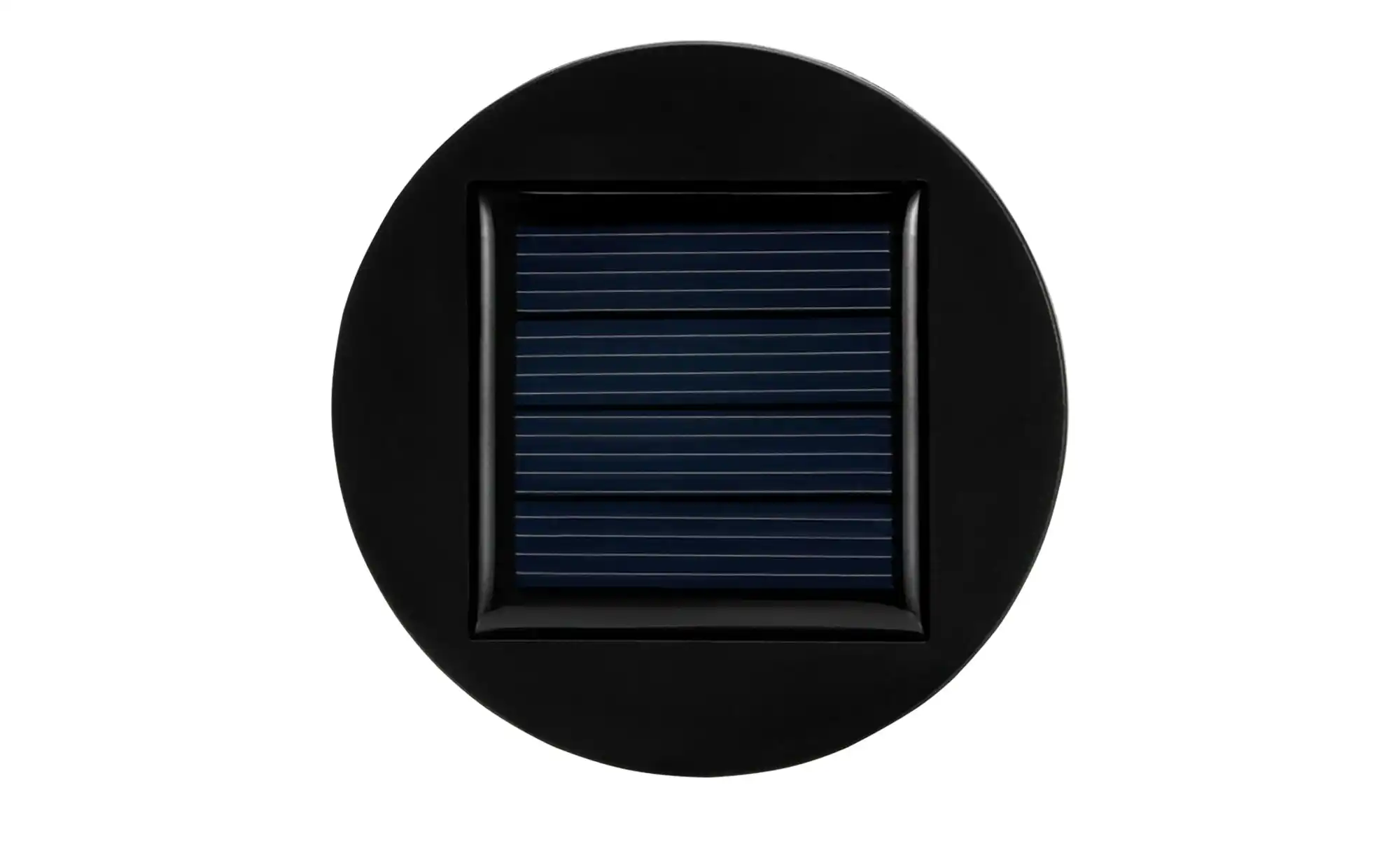 Solar-Tischleuchte, silberfarben `Schale´