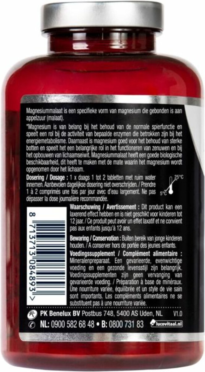 Lucovitaal Magnesium Malaat (90 tabletten)
