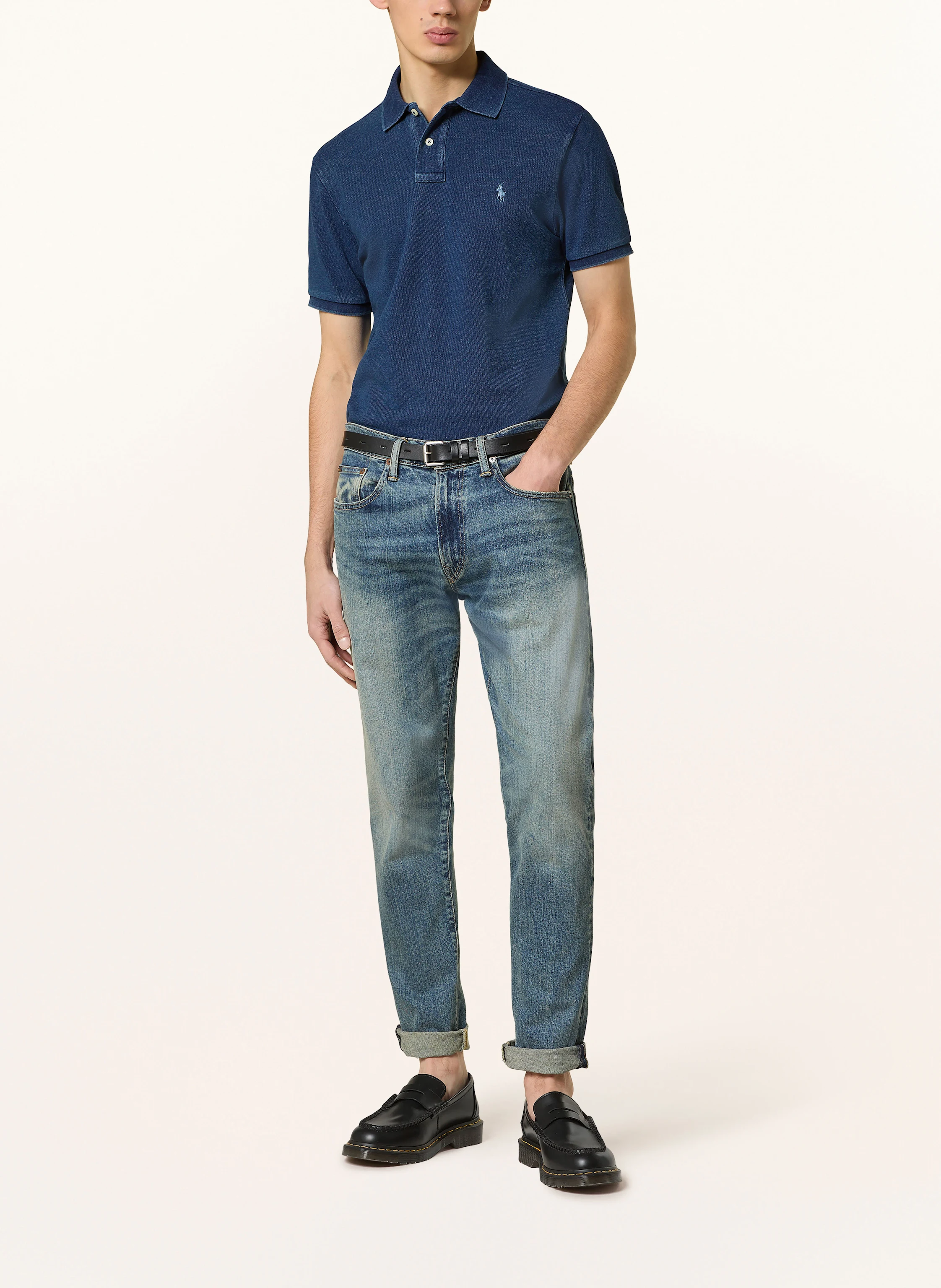 POLO RALPH LAUREN Piqué-Poloshirt Custom Slim Fit