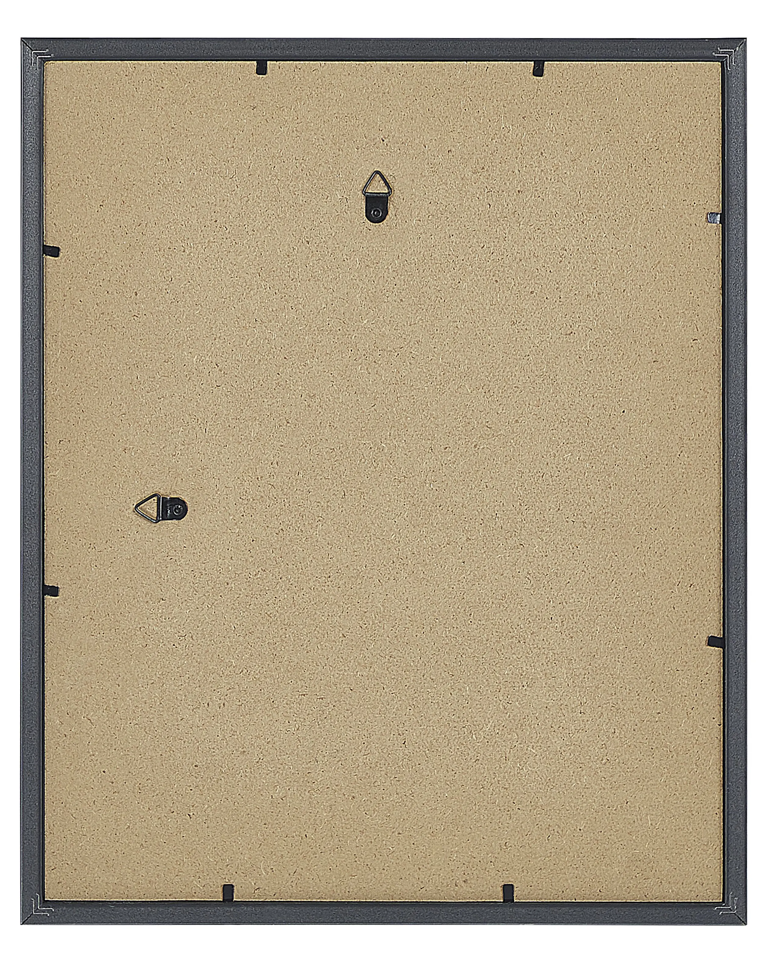 Set van 7 fotolijsten ZINARE Stedelijk motief Zwart