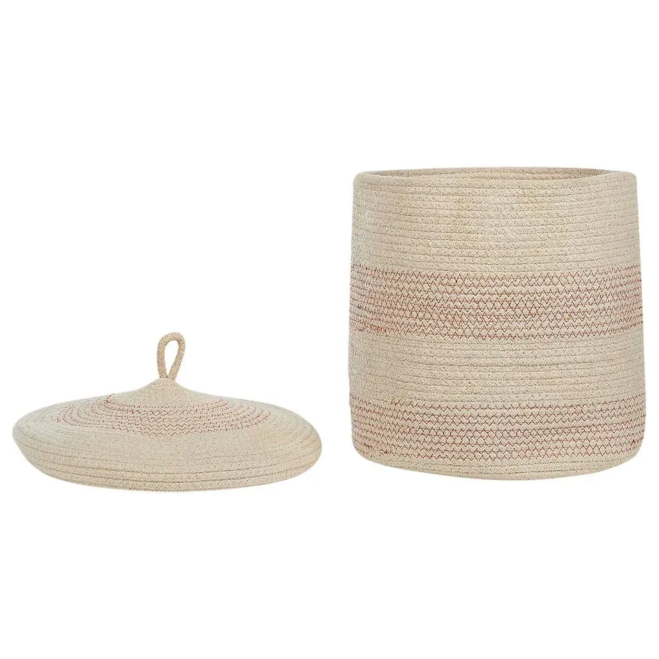 SILOPI - Mand set van 2 - Beige - Katoen