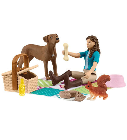 Schleich Picknick mit Lisa - 42746 - 15 Teile