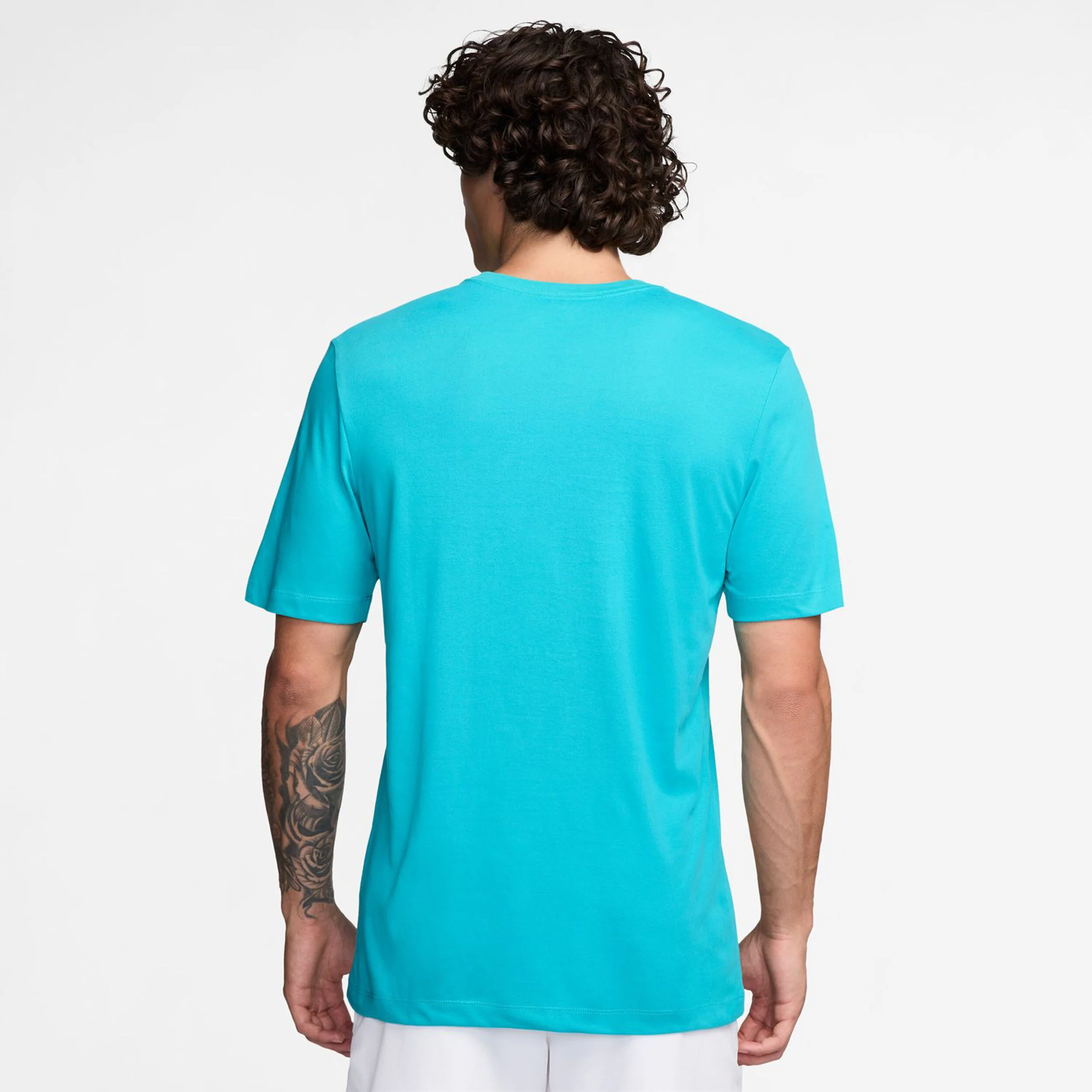 Nike Court Dri-FIT Court T-shirt Hommes - Turquoise
