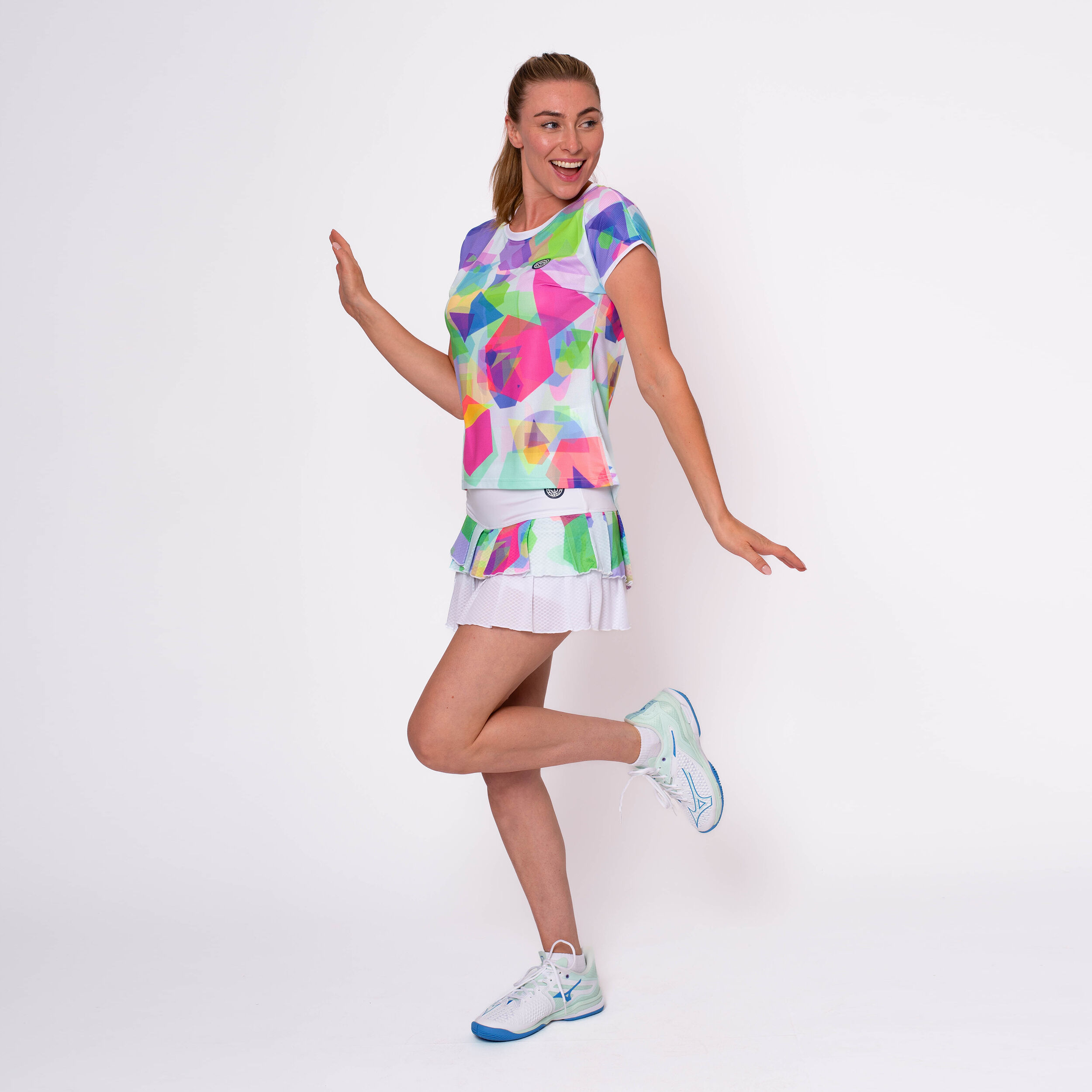 BIDI BADU Kaleido T-shirt Femmes - Multicouleur