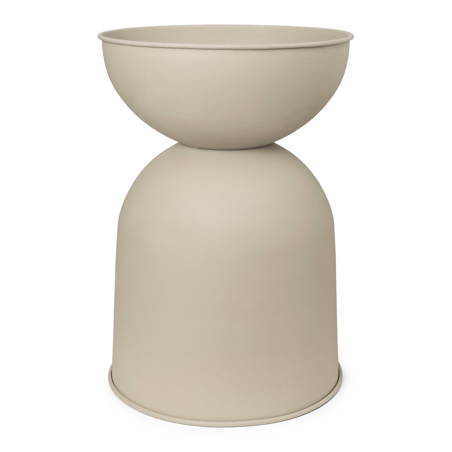 Ferm Living Hourglass Pot - Small - Cashmere