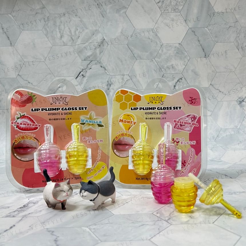 UNICAT - Lip Plump Gloss Set
