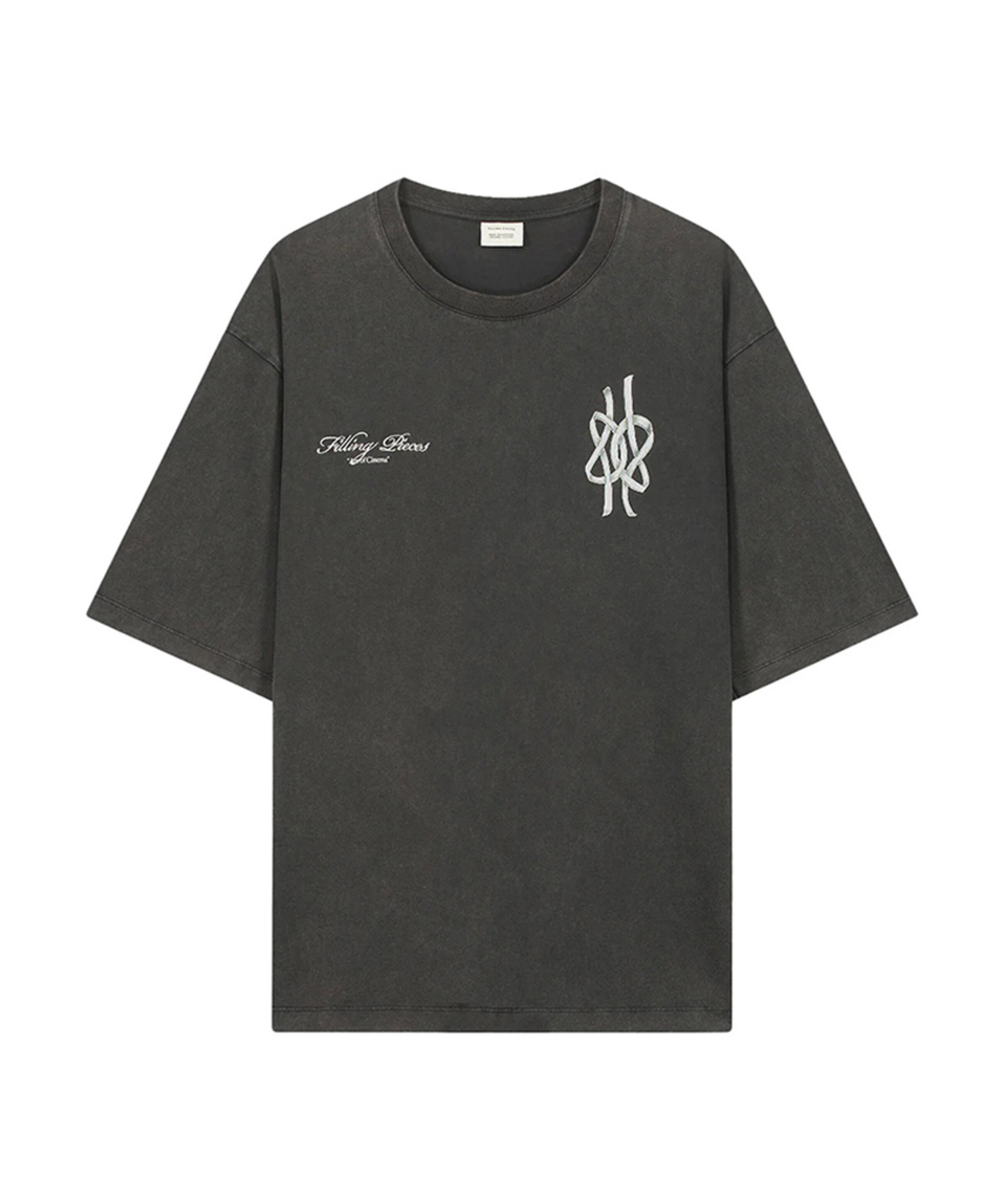 Filling Pieces Heren T-shirt zwart