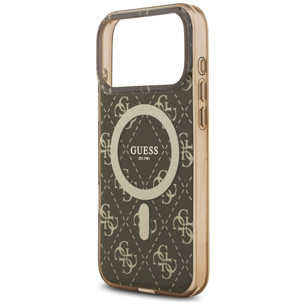 iPhone 17 Pro Max MagSafe Hardcase Hülle IML 4G Background (GUHMP17XH4DTEW) - Braun