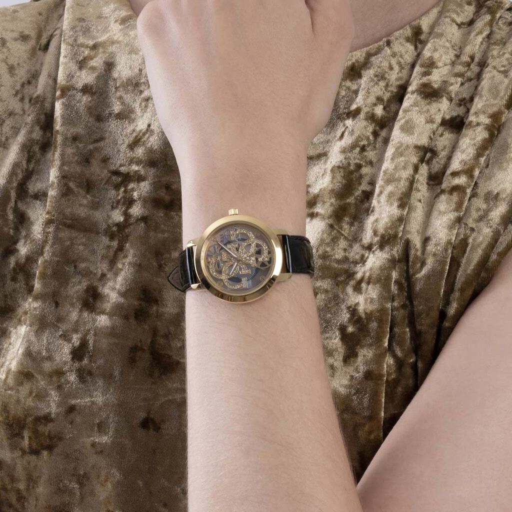 Montre Guess Quattro Clear Doré