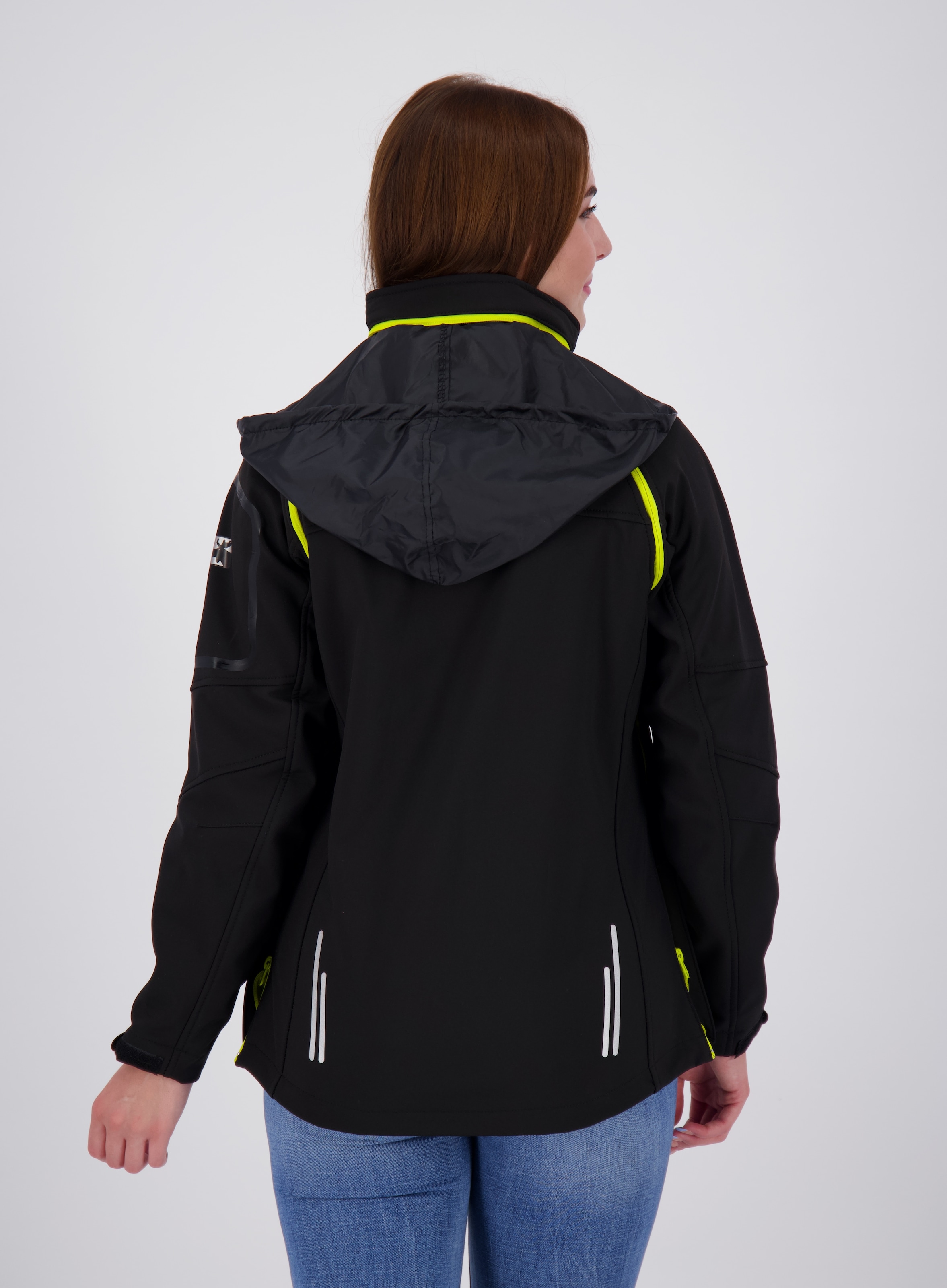 DEPROC Active Softshelljacke »STANLEY PEAK WOMEN« abtrennbare Ärmel