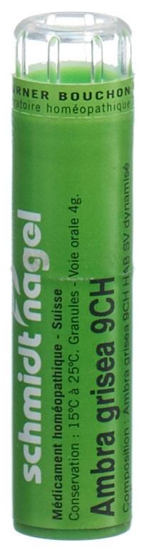 SCHMIDT-NAGEL Ambra grisea Gran 9 CH 4 g