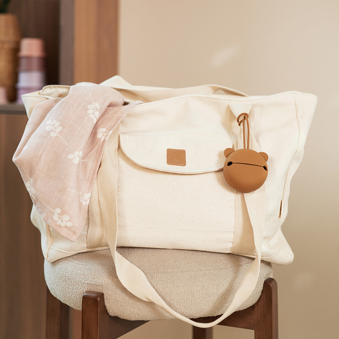 Jollein speenhouder - caramel