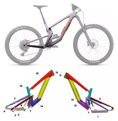 SANTA CRUZ NOMAD 6 2022 - L - GLOSSY