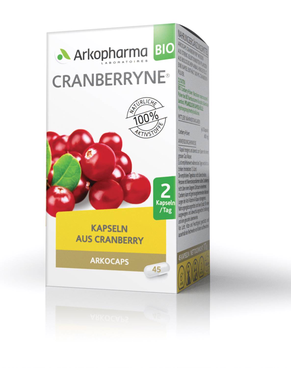 ARKOCAPS Cranberry Kaps pflanzlich 45 Stk