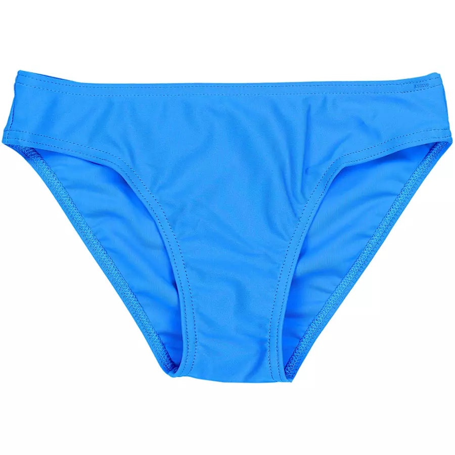 Aquarti Mädchen Bikini Set Zweiteilig Bikinislip Bustier blauweiß