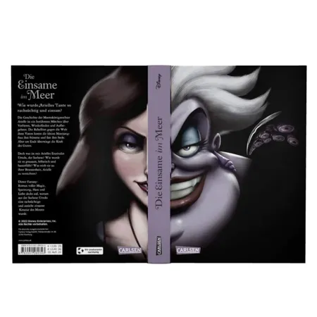 Carlsen Verlag Disney. Villains 3: Die Einsame im Meer von Walt Disney, Serena Valentino