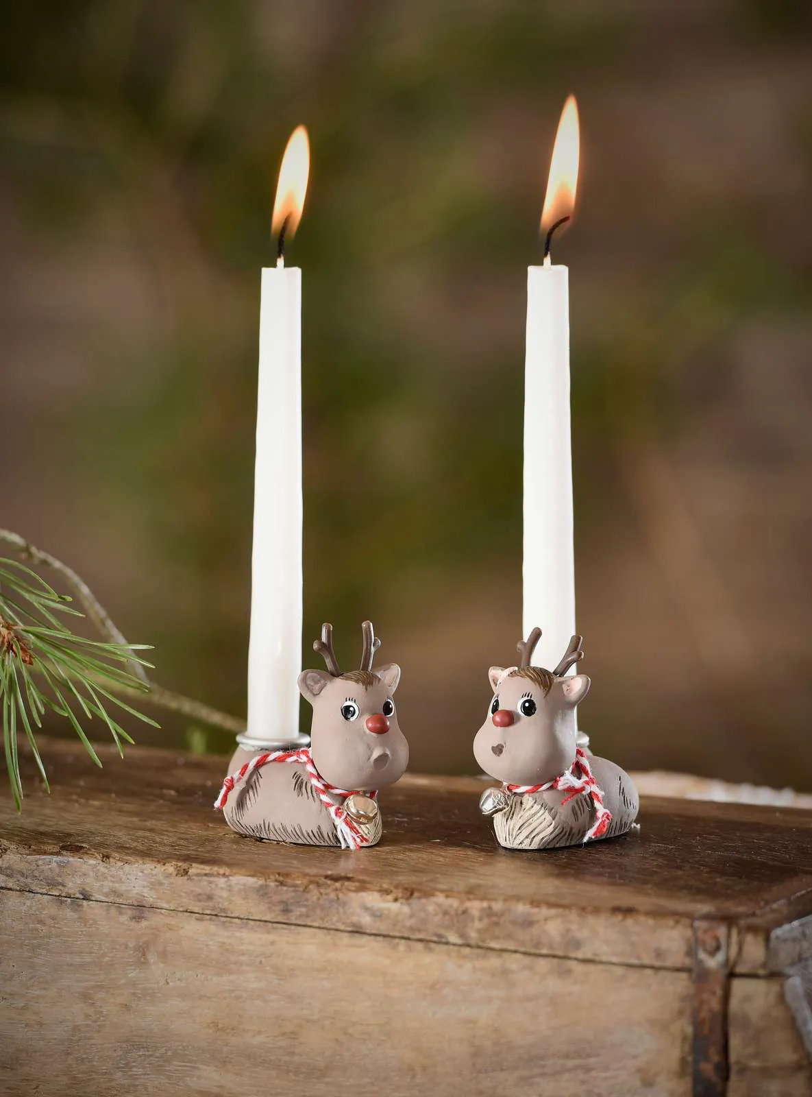Klarborg Lysestager - Rudolf & Smukke