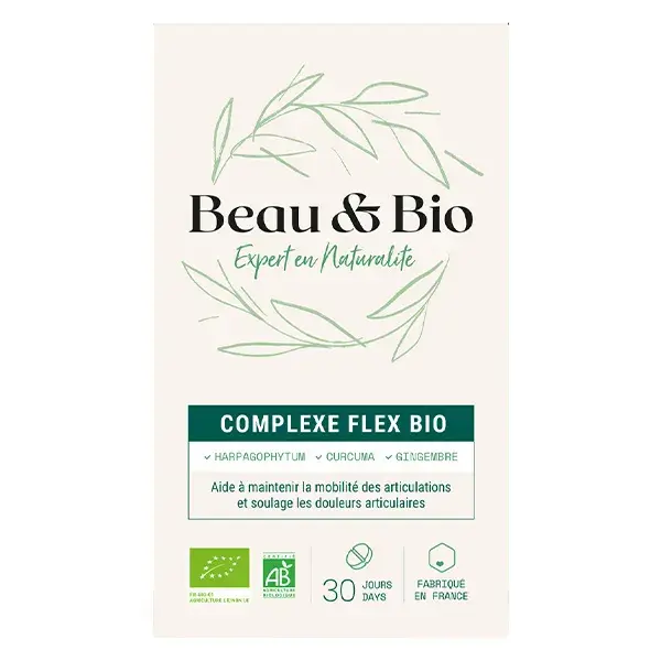 Beau & Bio Complexe Flex Bio Mobilité Articulaire 60 comprimés