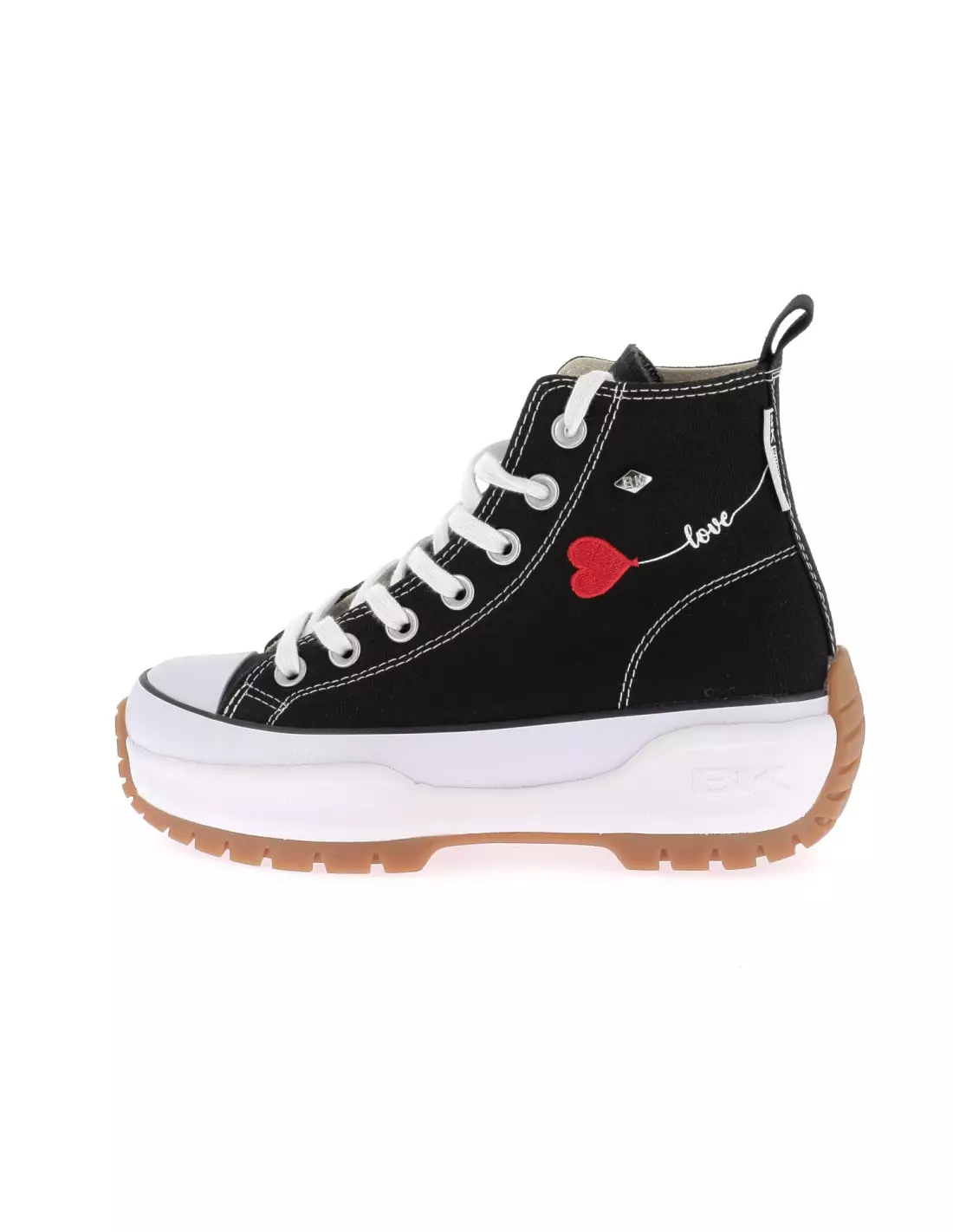 BRITISH KNIGHTS B53-3732-01 - Baskets BLACK/HEART