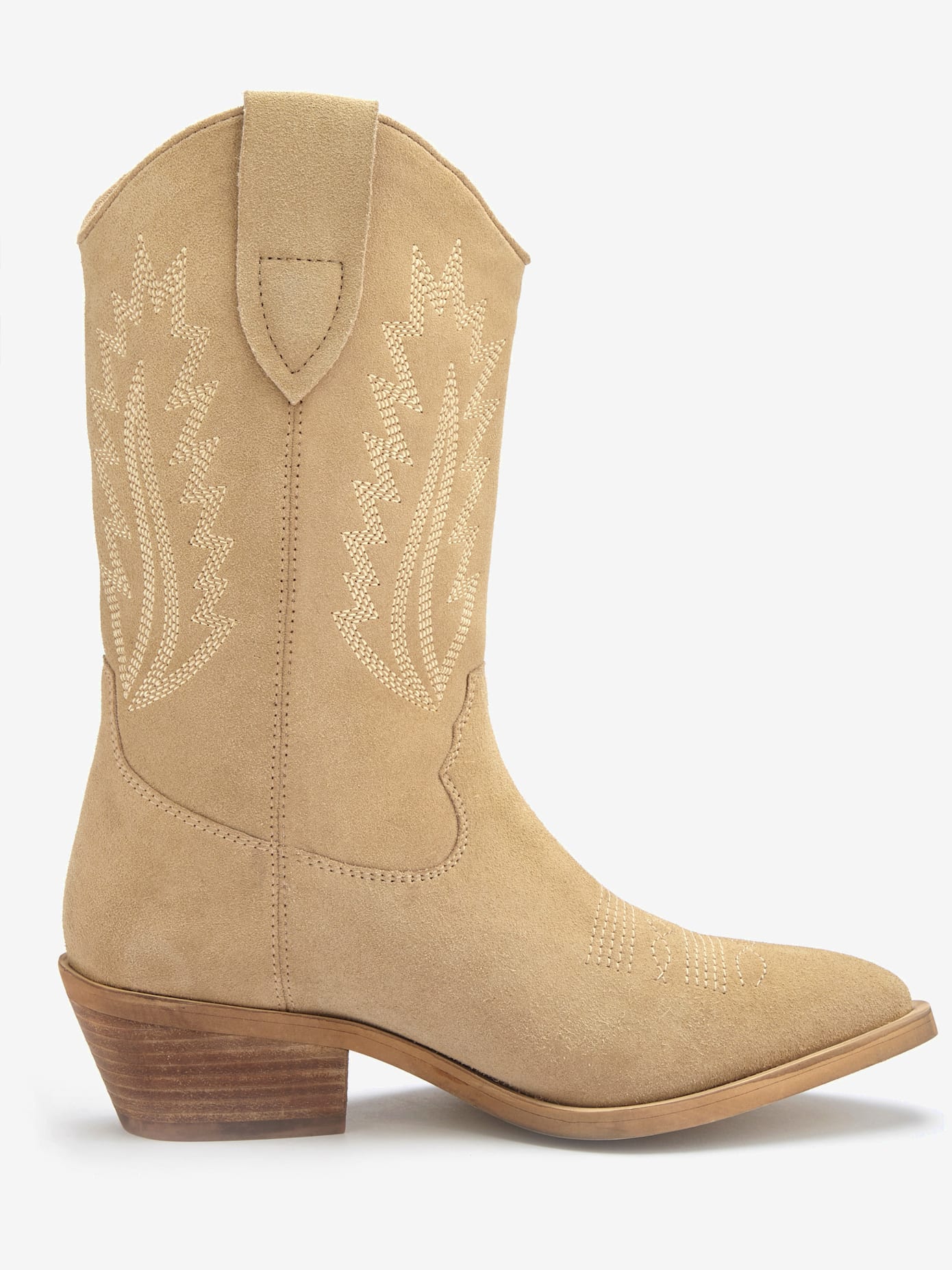 Bottines cowboy bottines d'été en cuir de qualité