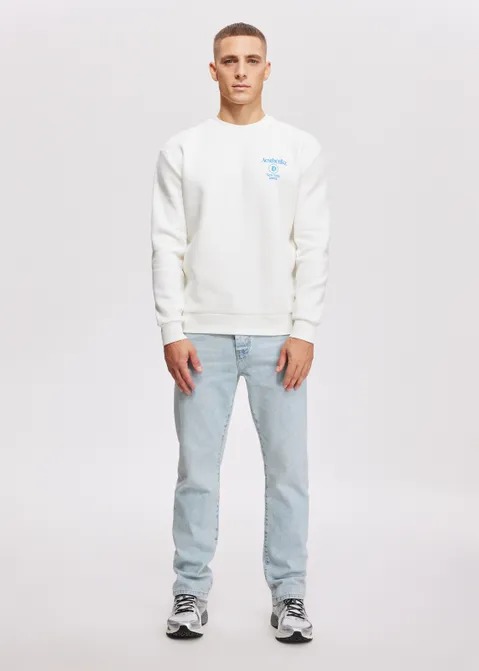 Sweater met artwork off-white (WIT.O)