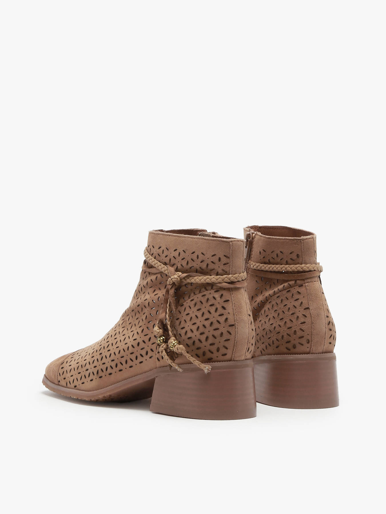 Bottines en cuir MAM'ZELLE