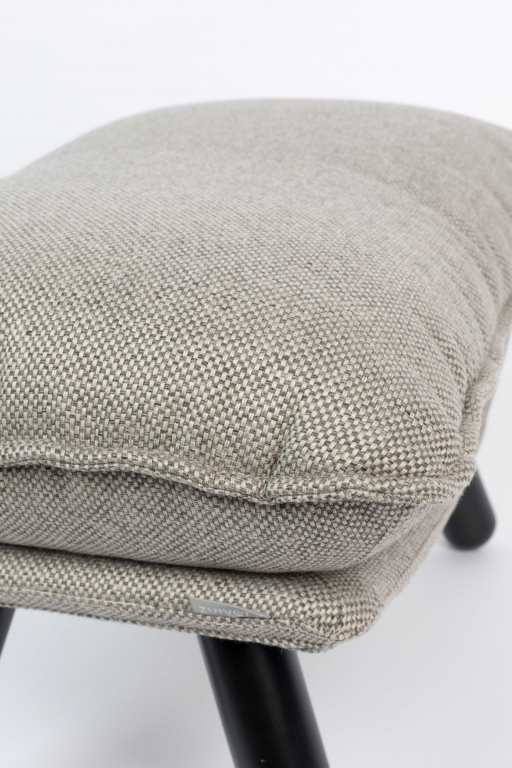 Zuiver Lazy Sack voetenbank lichtgrijs