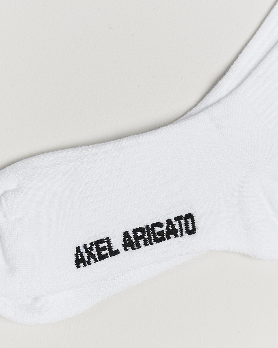 Axel Arigato Logo Tube Sock White