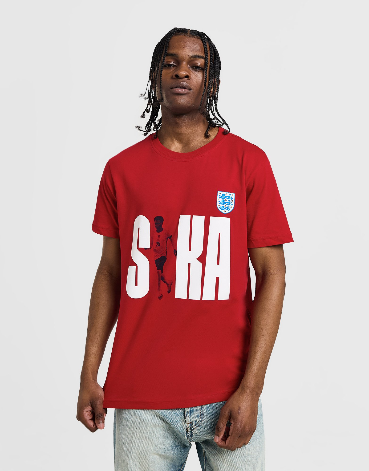 Official Team T-shirt Angleterre Bukayo Saka Homme