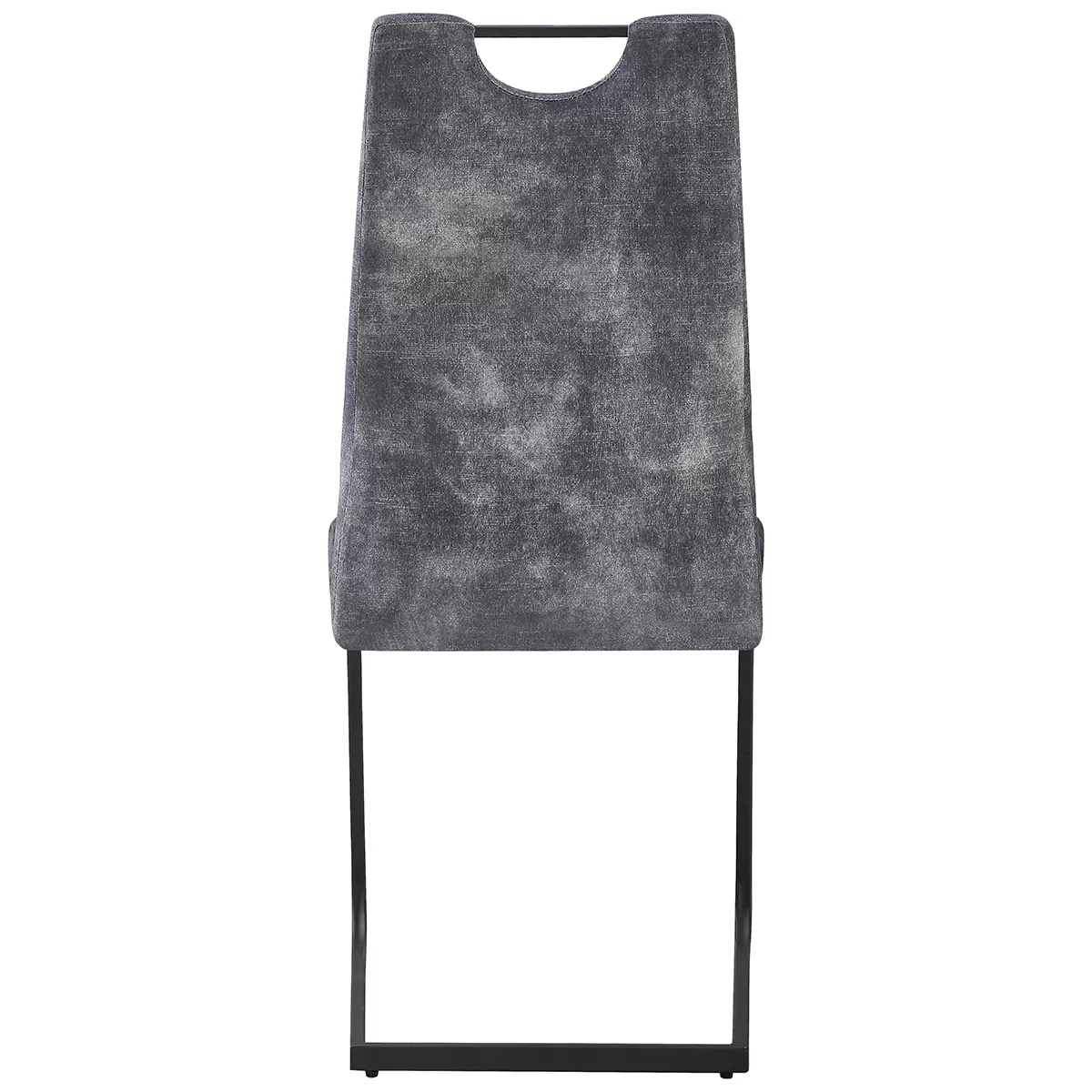 Stuhl Melbourne grau,schwarz