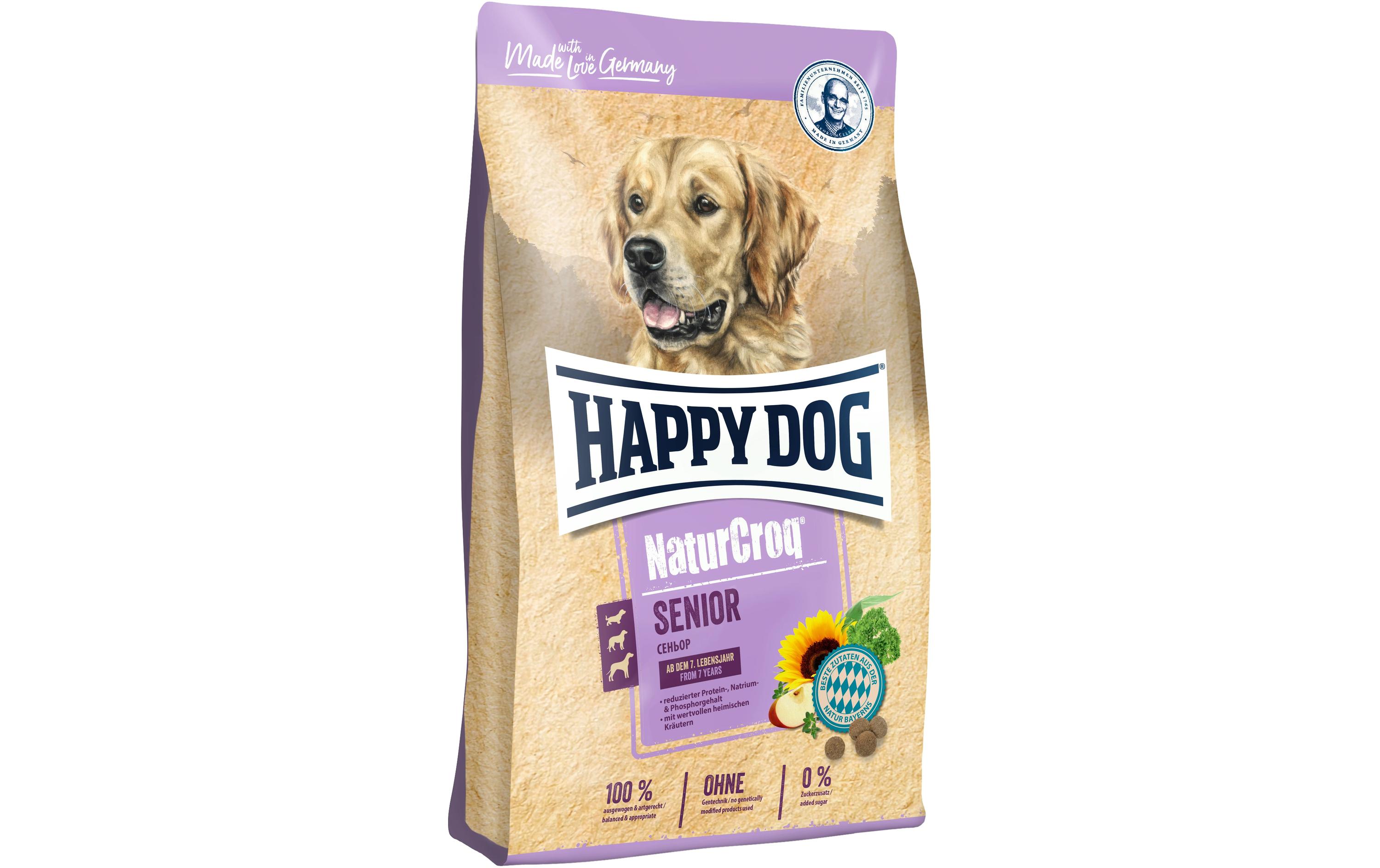 Trockenfutter NaturCroq Senior 15 kgNaturkost ideal abgestimmt auf die Bedürfnisse von Hundesenioren
