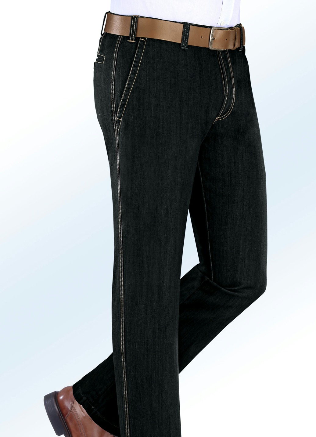 Thermojeans mit Dehnbund in 5 Farben