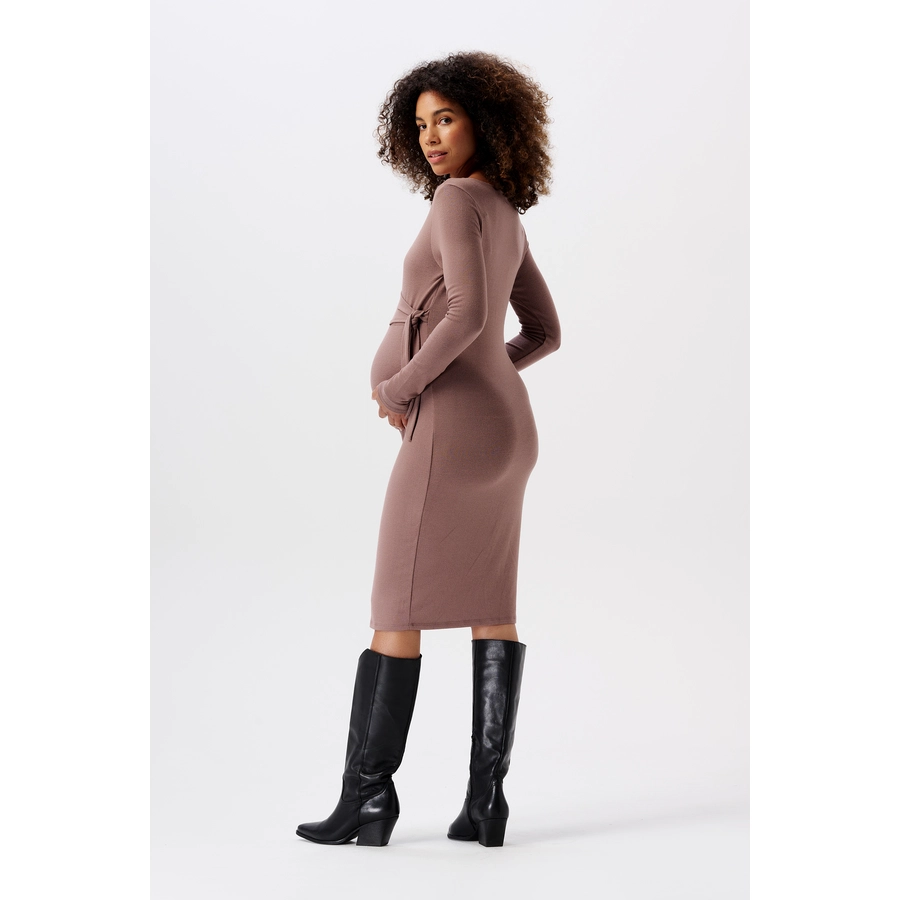 Noppies Still-Kleid Asa Deep Taupe
