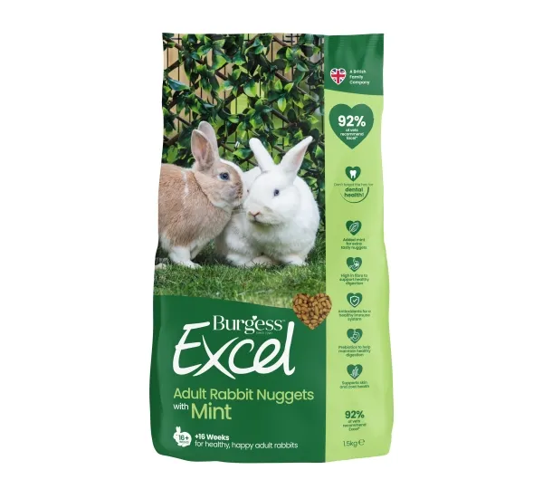 Burgess Excel Rabbit Adult 3 kg