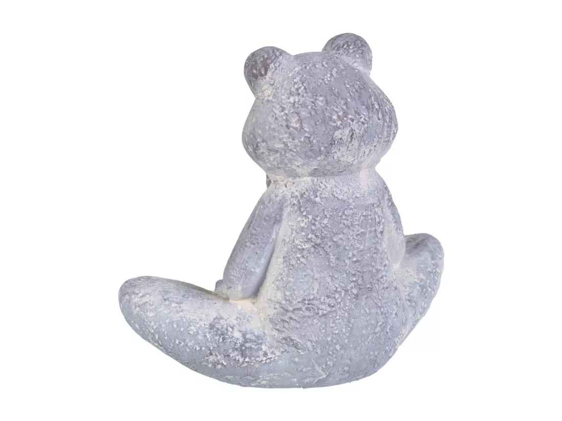 Grenouille décorative en magnésium 7,8x4,7x10,8h
