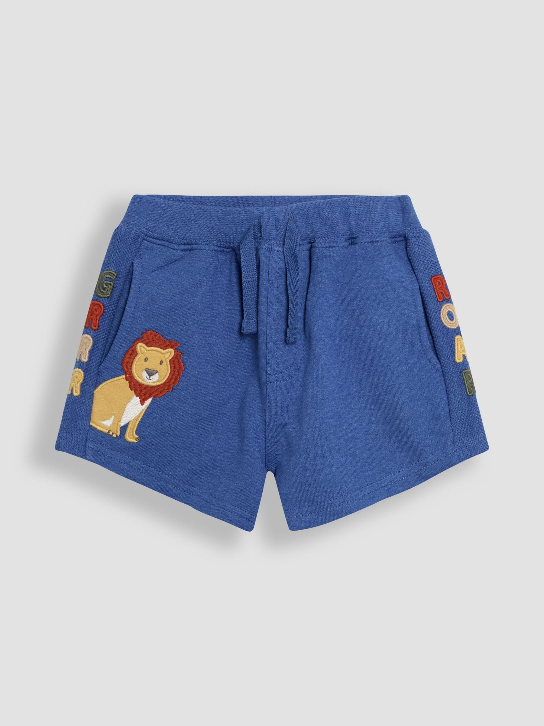 JoJo Maman Bébé Lion Appliqué Shorts