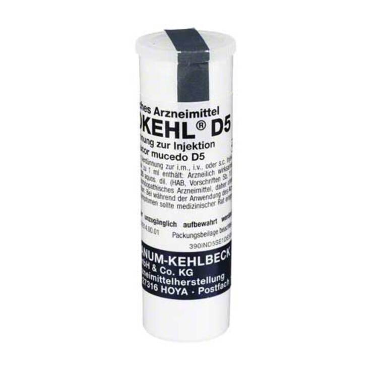 Mucedokehl D 5 Ampullen, 1X1 ml