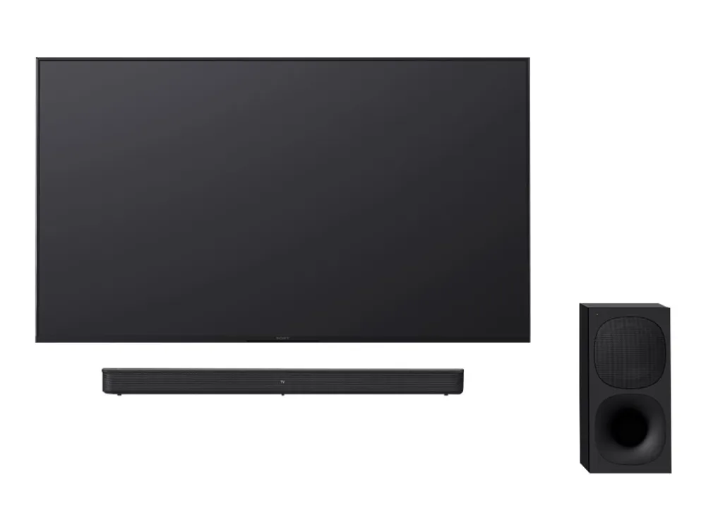 Sony HT-S400 - Lydbarsystem - til TV - 2.1-kanal - trådløs - Bluetooth - 330 Watt (Total)