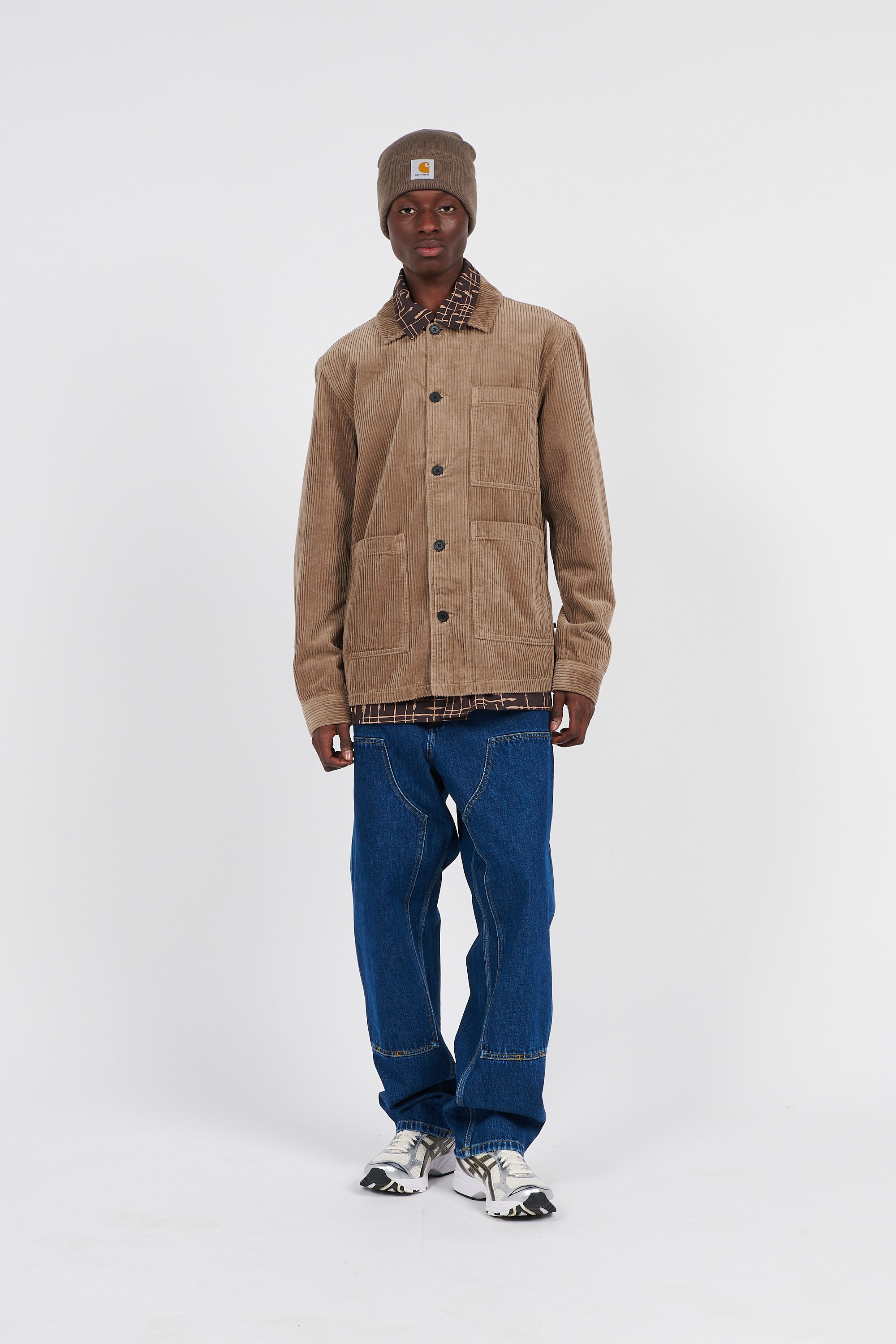 Daily Paper Chemise ramzo ls shirt Marron