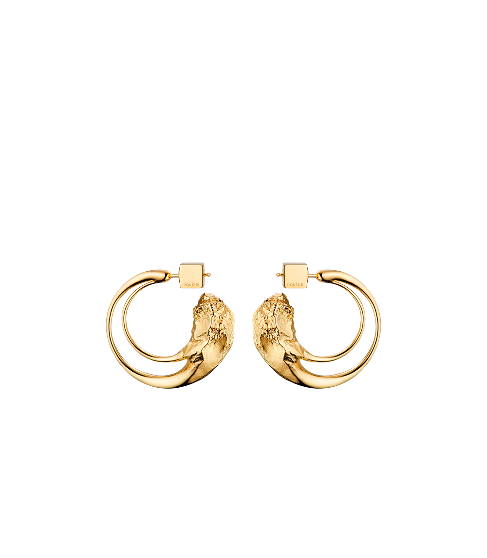 Créoles Eroz - Dorée à l’or 24 carats