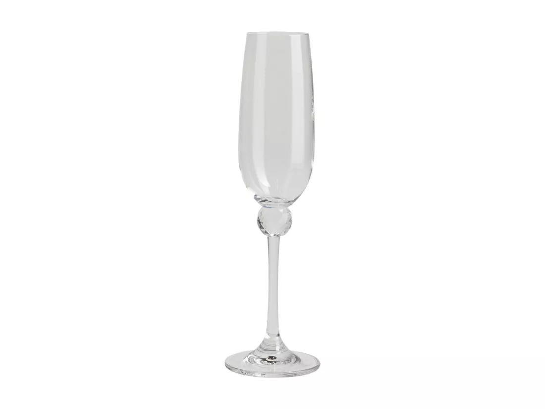 Verre À Champagne Diamant Moyennement Transparent 24 x 7