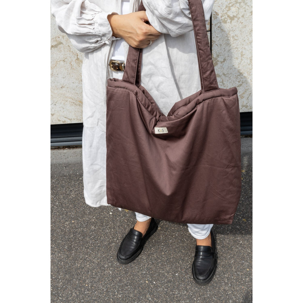 Køb KAS Kopenhagen Brown Kas Multi Purpose Tote