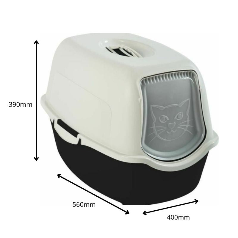 Rotho Kattenbak Bailey - zwart|zand