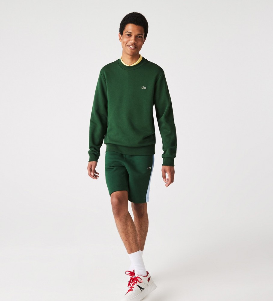 Moletom Lacoste com Logo Verde