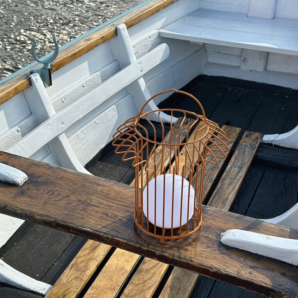 SOLCELLELAMPE DYBERG LARSEN BASKET TERRACOTTA