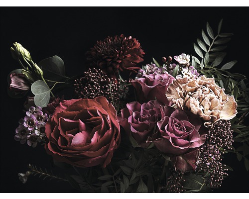 Canvas print Barokbloemen III 57x77 cm
