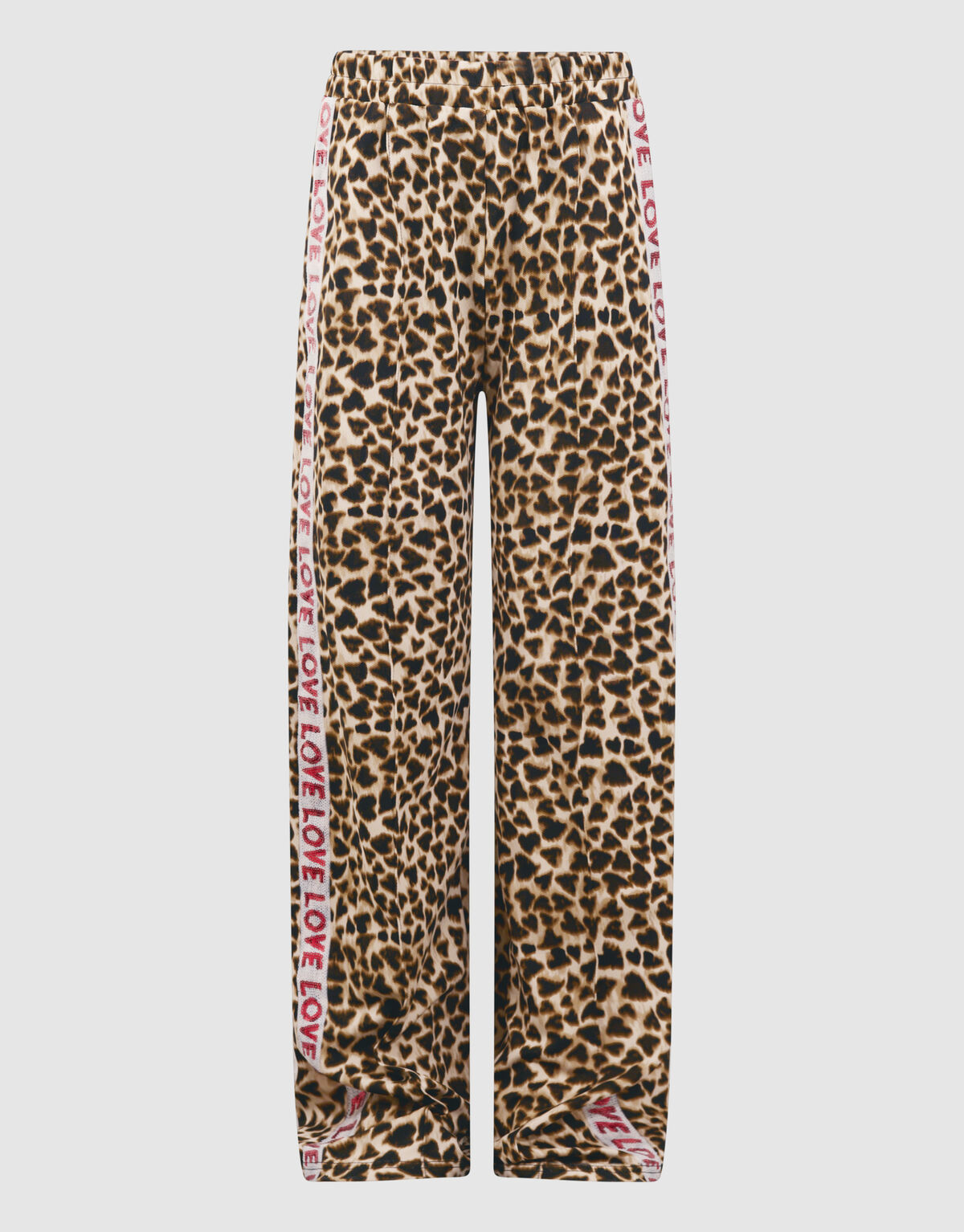 Leopard Heart Broek Lichtbruin